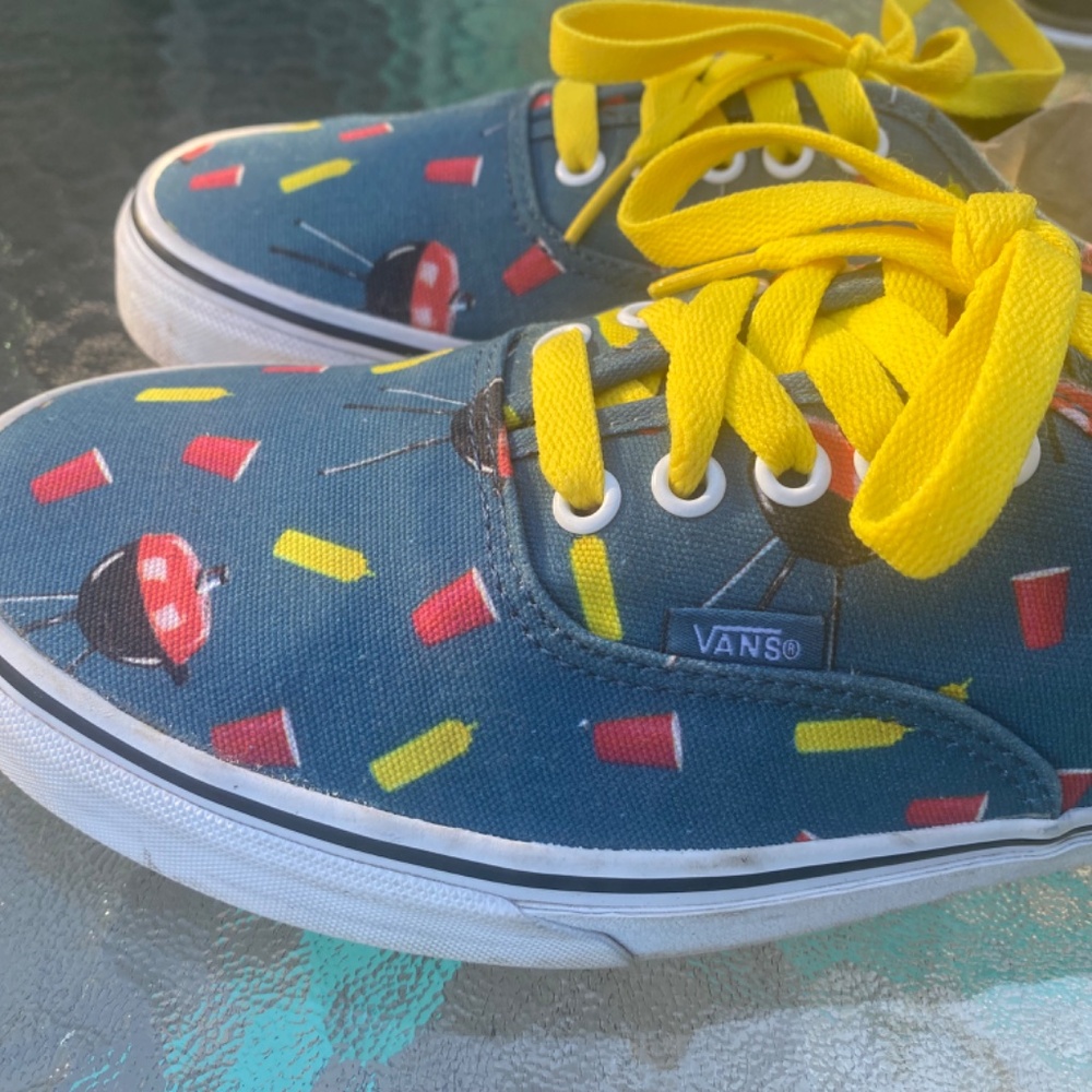 Vans Authentic Pool Vibes Cookout Summer Bbq Shoe… - image 3